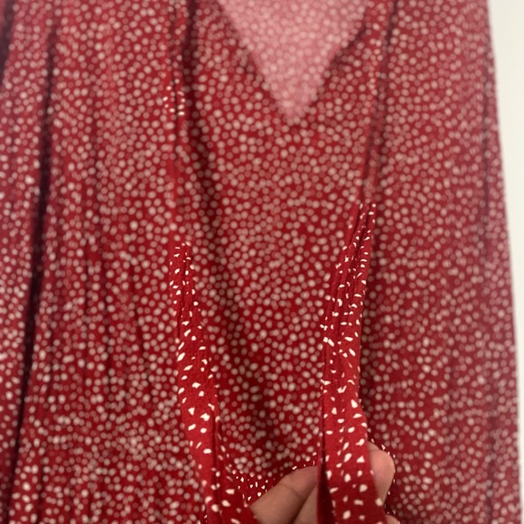 Ava & Viv Red Polka Dot Dress - Picture 8 of 9